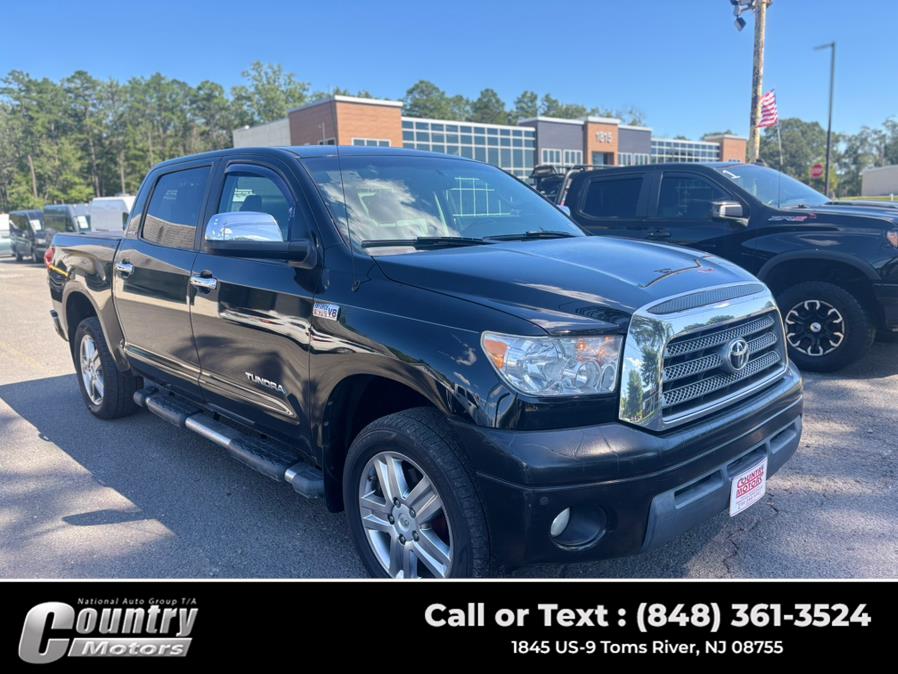 2008 Toyota Tundra 4WD Truck CrewMax 5.7L V8 6-Spd AT LTD (Natl), available for sale in Toms River, New Jersey | Country Motors. Toms River, New Jersey 2008 Toyota Tundra 4WD Truck CrewMax 5.7L V8 6-Spd AT LTD (Natl), available for sale in Toms River, New Jersey | Country Motors. Toms River, New Jersey