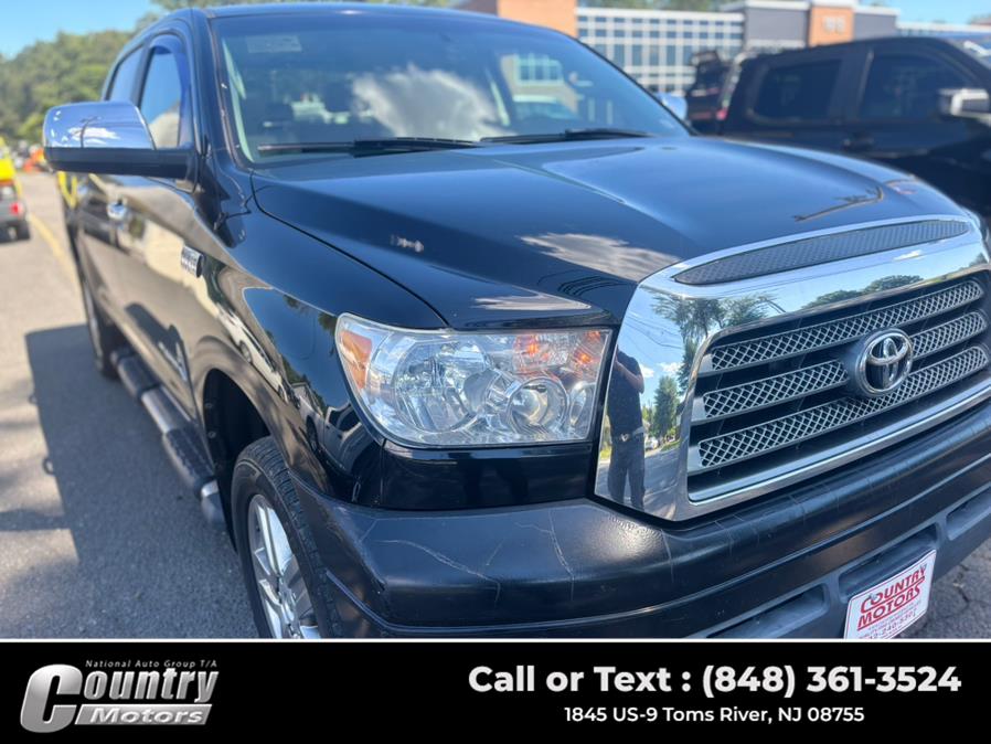 2008 Toyota Tundra 4WD Truck CrewMax 5.7L V8 6-Spd AT LTD (Natl), available for sale in Toms River, New Jersey | Country Motors. Toms River, New Jersey 2008 Toyota Tundra 4WD Truck CrewMax 5.7L V8 6-Spd AT LTD (Natl), available for sale in Toms River, New Jersey | Country Motors. Toms River, New Jersey