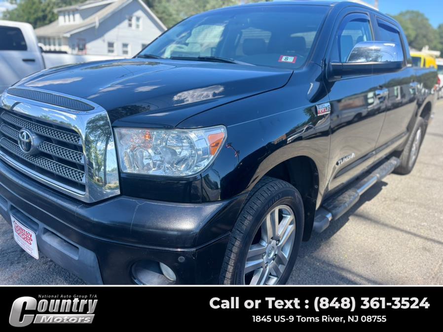 2008 Toyota Tundra 4WD Truck CrewMax 5.7L V8 6-Spd AT LTD (Natl), available for sale in Toms River, New Jersey | Country Motors. Toms River, New Jersey 2008 Toyota Tundra 4WD Truck CrewMax 5.7L V8 6-Spd AT LTD (Natl), available for sale in Toms River, New Jersey | Country Motors. Toms River, New Jersey