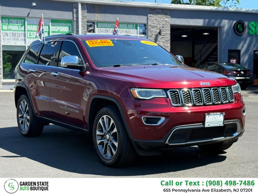 2018 Jeep Grand Cherokee Limited 4x4, available for sale in Elizabeth, New Jersey | Garden State Auto Boutique. Elizabeth, New Jersey 2018 Jeep Grand Cherokee Limited 4x4, available for sale in Elizabeth, New Jersey | Garden State Auto Boutique. Elizabeth, New Jersey
