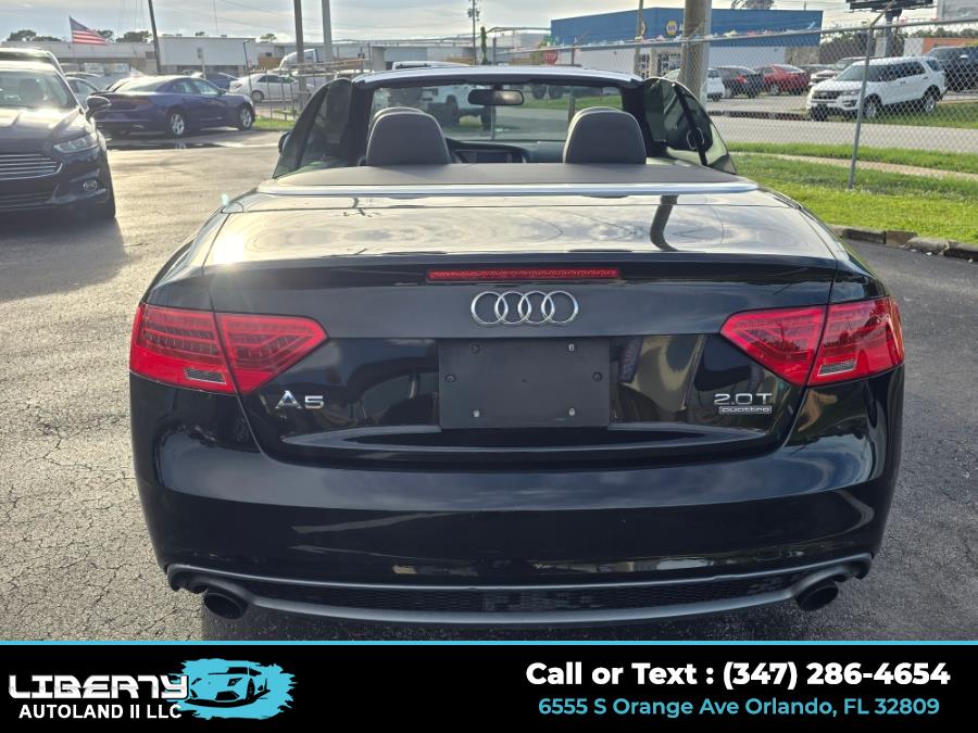 2016 Audi A5 2dr Cabriolet Auto Premium, available for sale in Orlando, Florida | Liberty Autoland II LLC. Orlando, Florida 2016 Audi A5 2dr Cabriolet Auto Premium, available for sale in Orlando, Florida | Liberty Autoland II LLC. Orlando, Florida