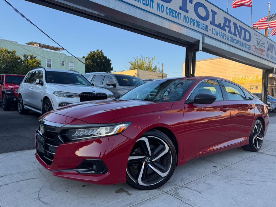2022 Honda Accord Sedan Sport SE 1.5T CVT, available for sale in Jamaica, New York | Sunrise Autoland. Jamaica, New York