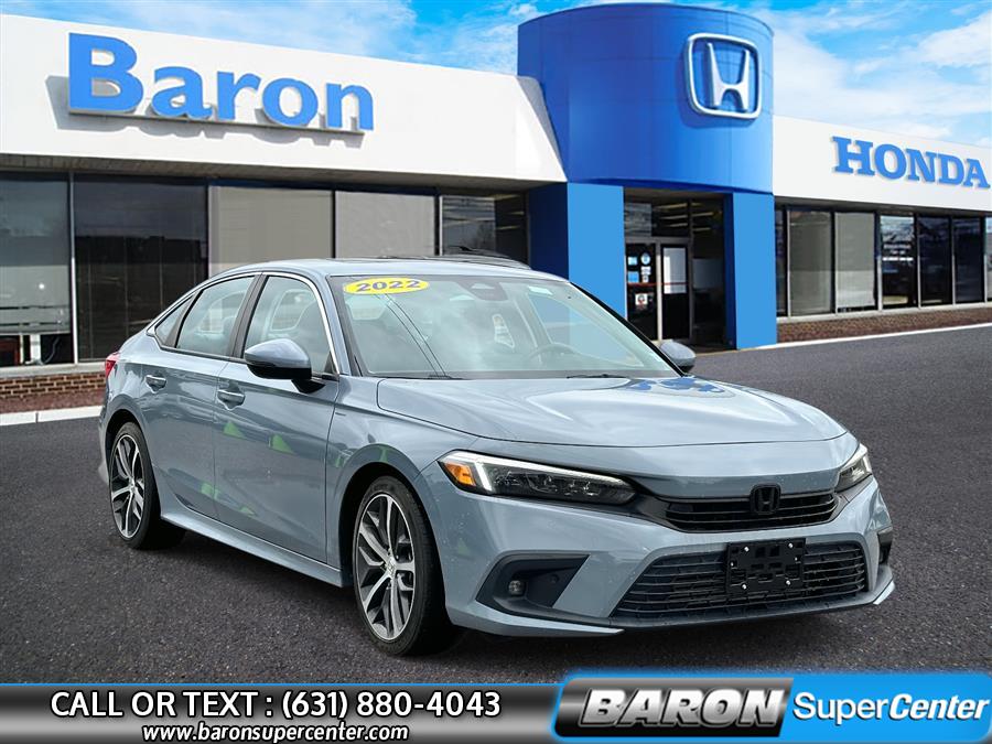2022 Honda Civic Sedan Touring, available for sale in Patchogue, New York | Baron Supercenter. Patchogue, New York 2022 Honda Civic Sedan Touring, available for sale in Patchogue, New York | Baron Supercenter. Patchogue, New York