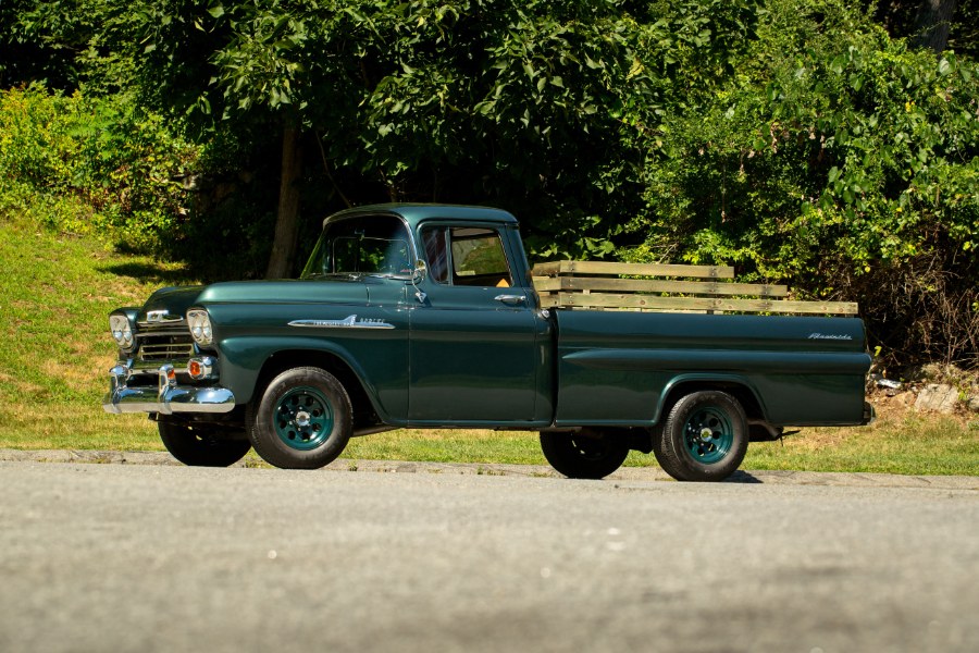 1958 Chevrolet Apache Fleetside Pickup, available for sale in North Salem, New York | Meccanic Shop North Inc. North Salem, New York 1958 Chevrolet Apache Fleetside Pickup, available for sale in North Salem, New York | Meccanic Shop North Inc. North Salem, New York