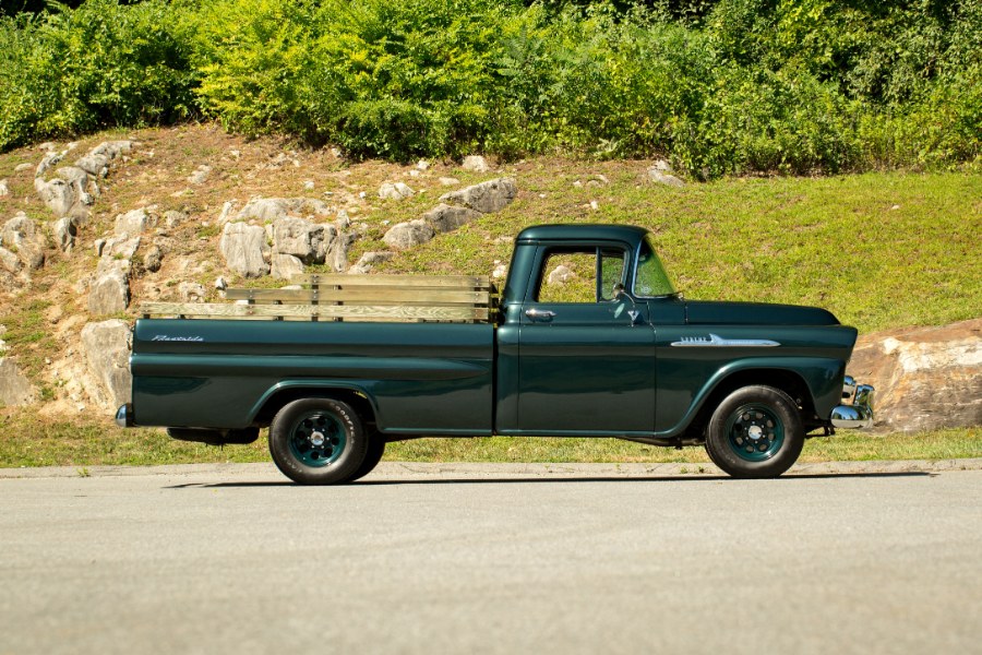 1958 Chevrolet Apache Fleetside Pickup, available for sale in North Salem, New York | Meccanic Shop North Inc. North Salem, New York 1958 Chevrolet Apache Fleetside Pickup, available for sale in North Salem, New York | Meccanic Shop North Inc. North Salem, New York