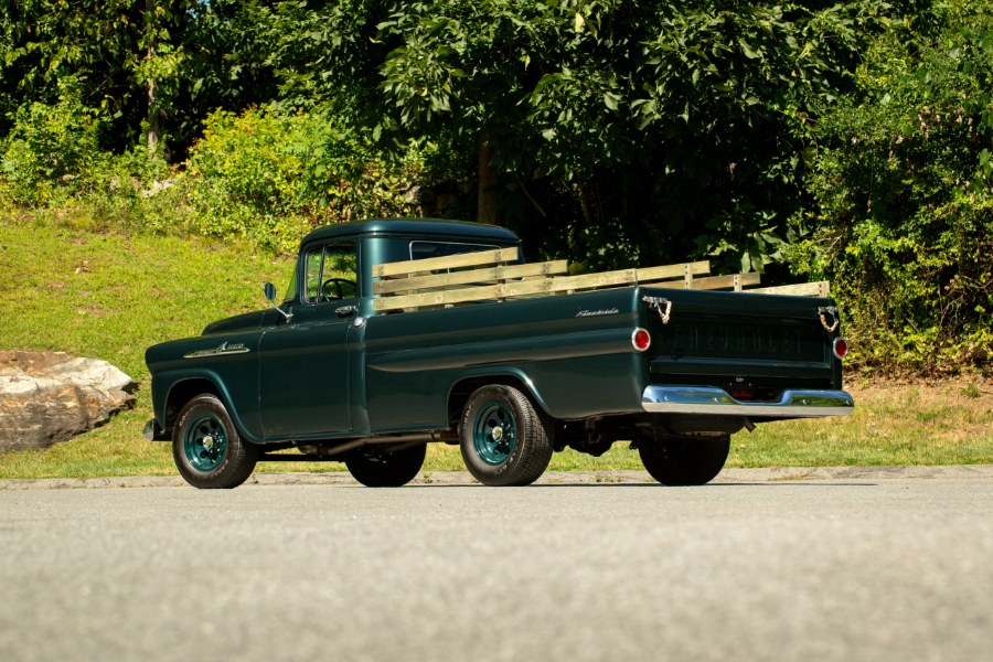 1958 Chevrolet Apache Fleetside Pickup, available for sale in North Salem, New York | Meccanic Shop North Inc. North Salem, New York 1958 Chevrolet Apache Fleetside Pickup, available for sale in North Salem, New York | Meccanic Shop North Inc. North Salem, New York