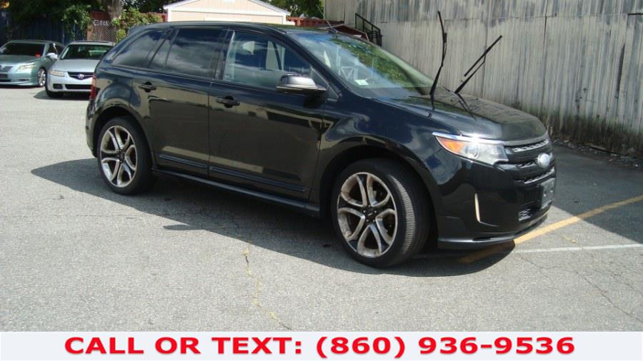 2013 Ford Edge 4dr Sport AWD, available for sale in Hartford, Connecticut | Lee Motors Sales Inc. Hartford, Connecticut 2013 Ford Edge 4dr Sport AWD, available for sale in Hartford, Connecticut | Lee Motors Sales Inc. Hartford, Connecticut