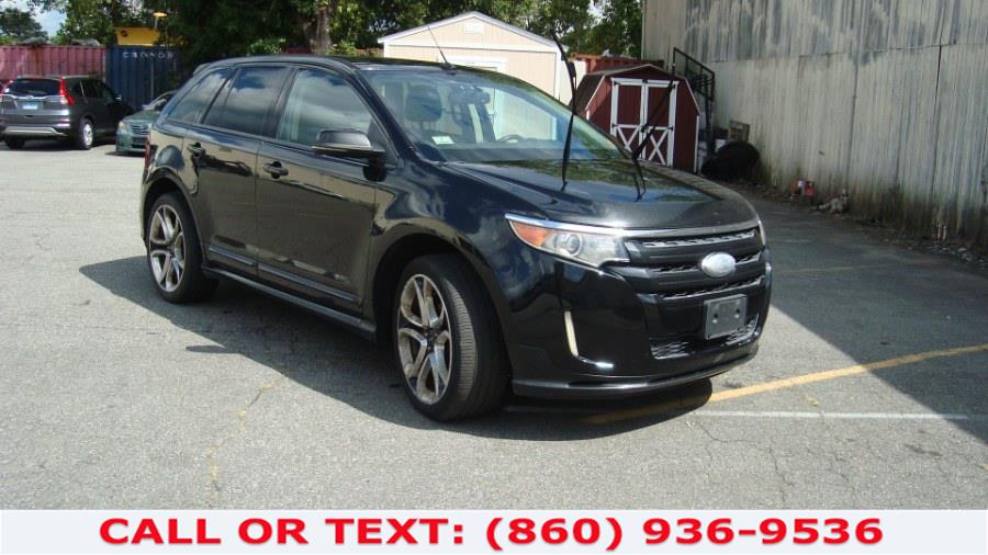 2013 Ford Edge 4dr Sport AWD, available for sale in Hartford, Connecticut | Lee Motors Sales Inc. Hartford, Connecticut 2013 Ford Edge 4dr Sport AWD, available for sale in Hartford, Connecticut | Lee Motors Sales Inc. Hartford, Connecticut