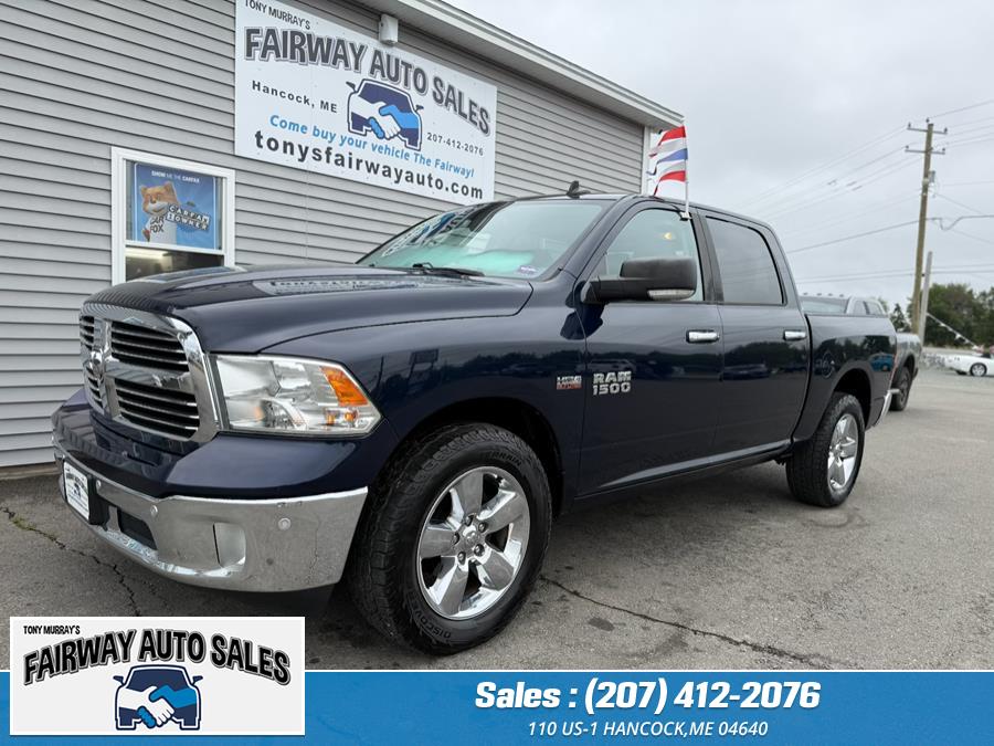 2017 Ram 1500 Big Horn 4x4 Crew Cab 5''7" Box, available for sale in Hancock, Maine | Fairway Auto Sales. Hancock, Maine 2017 Ram 1500 Big Horn 4x4 Crew Cab 5''7" Box, available for sale in Hancock, Maine | Fairway Auto Sales. Hancock, Maine