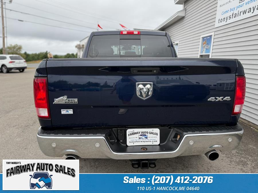 2017 Ram 1500 Big Horn 4x4 Crew Cab 5''7" Box, available for sale in Hancock, Maine | Fairway Auto Sales. Hancock, Maine 2017 Ram 1500 Big Horn 4x4 Crew Cab 5''7" Box, available for sale in Hancock, Maine | Fairway Auto Sales. Hancock, Maine