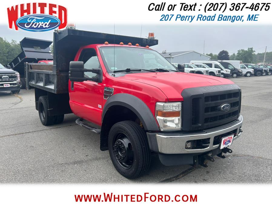 2008 Ford Super Duty F-550 DRW 4WD Reg Cab 141" WB 60" CA XL, available for sale in Bangor, Maine | Whited Ford. Bangor, Maine 2008 Ford Super Duty F-550 DRW 4WD Reg Cab 141" WB 60" CA XL, available for sale in Bangor, Maine | Whited Ford. Bangor, Maine