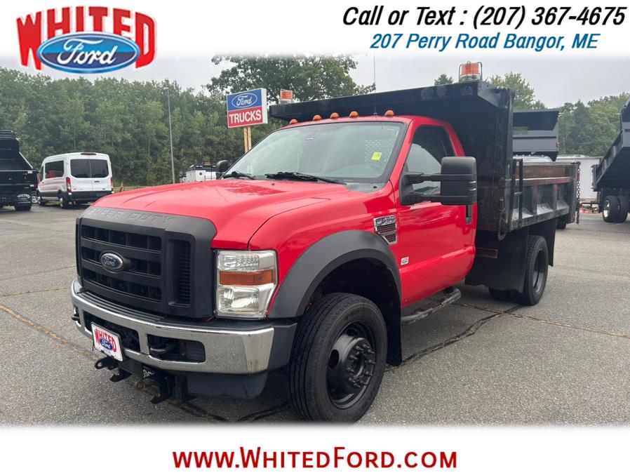 2008 Ford Super Duty F-550 DRW 4WD Reg Cab 141" WB 60" CA XL, available for sale in Bangor, Maine | Whited Ford. Bangor, Maine 2008 Ford Super Duty F-550 DRW 4WD Reg Cab 141" WB 60" CA XL, available for sale in Bangor, Maine | Whited Ford. Bangor, Maine