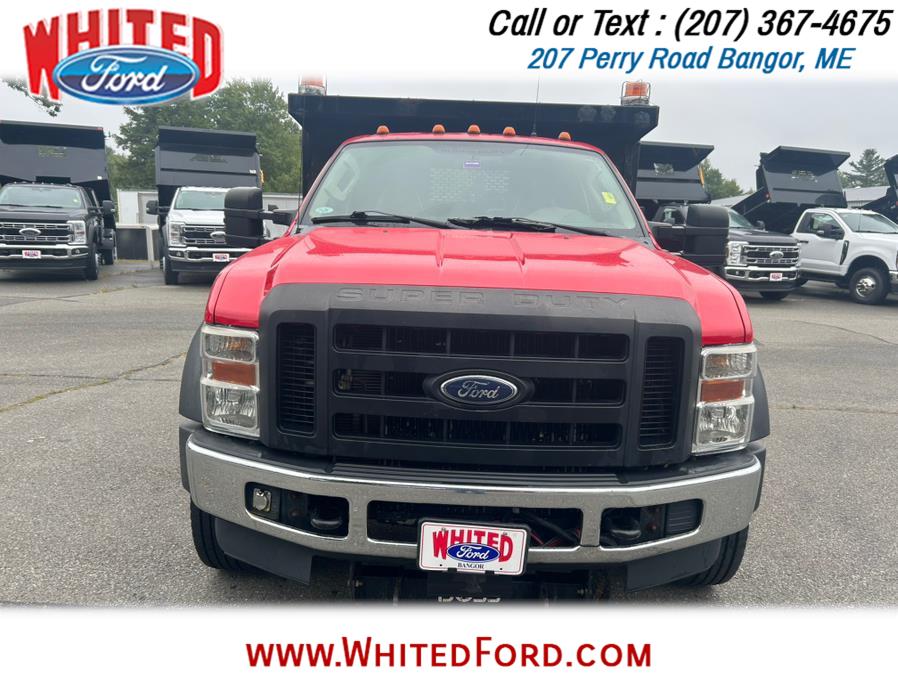 2008 Ford Super Duty F-550 DRW 4WD Reg Cab 141" WB 60" CA XL, available for sale in Bangor, Maine | Whited Ford. Bangor, Maine 2008 Ford Super Duty F-550 DRW 4WD Reg Cab 141" WB 60" CA XL, available for sale in Bangor, Maine | Whited Ford. Bangor, Maine