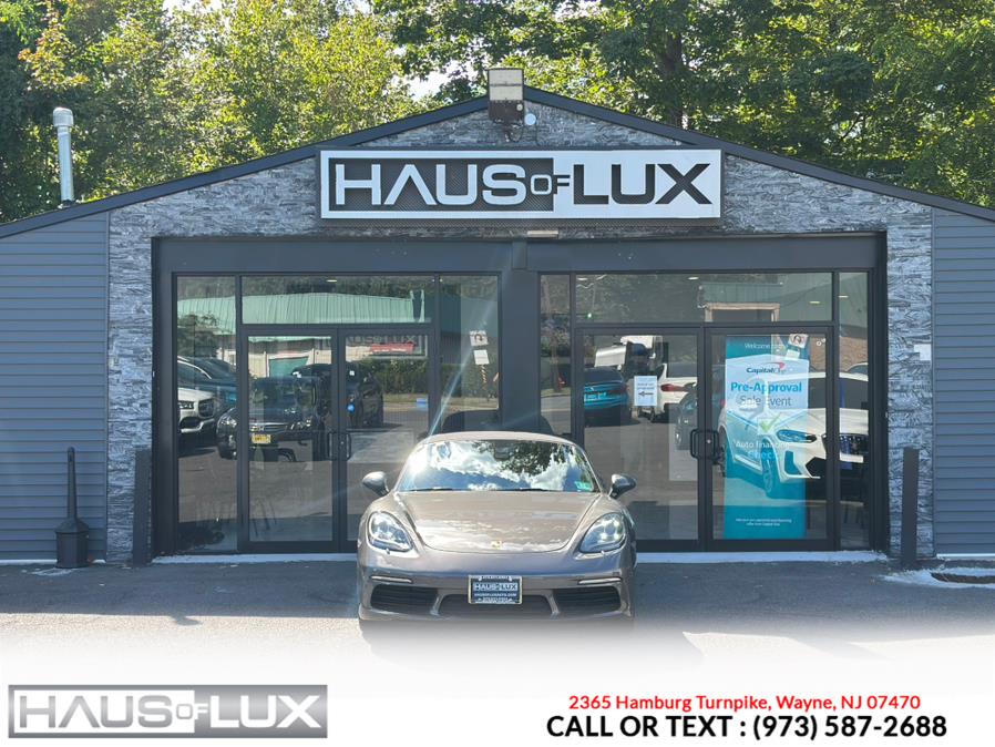 2018 Porsche 718 Boxster Roadster, available for sale in Wayne, New Jersey | Haus of Lux. Wayne, New Jersey 2018 Porsche 718 Boxster Roadster, available for sale in Wayne, New Jersey | Haus of Lux. Wayne, New Jersey