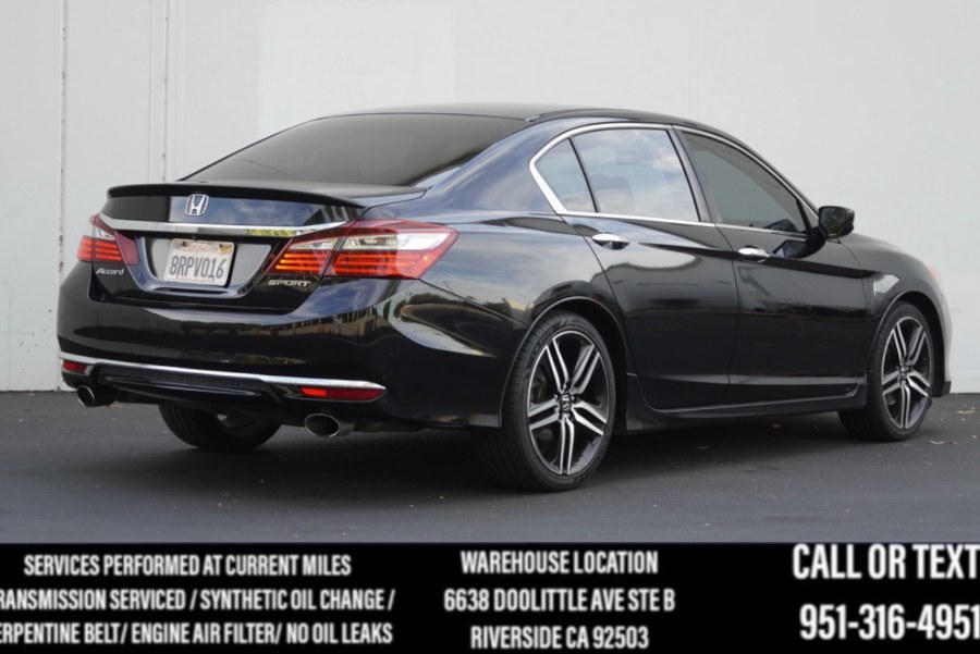 2016 Honda Accord Sedan Sport 4dr I4 Sport, available for sale in Riverside, California | Big Timin Motors LLC. Riverside, California 2016 Honda Accord Sedan Sport 4dr I4 Sport, available for sale in Riverside, California | Big Timin Motors LLC. Riverside, California
