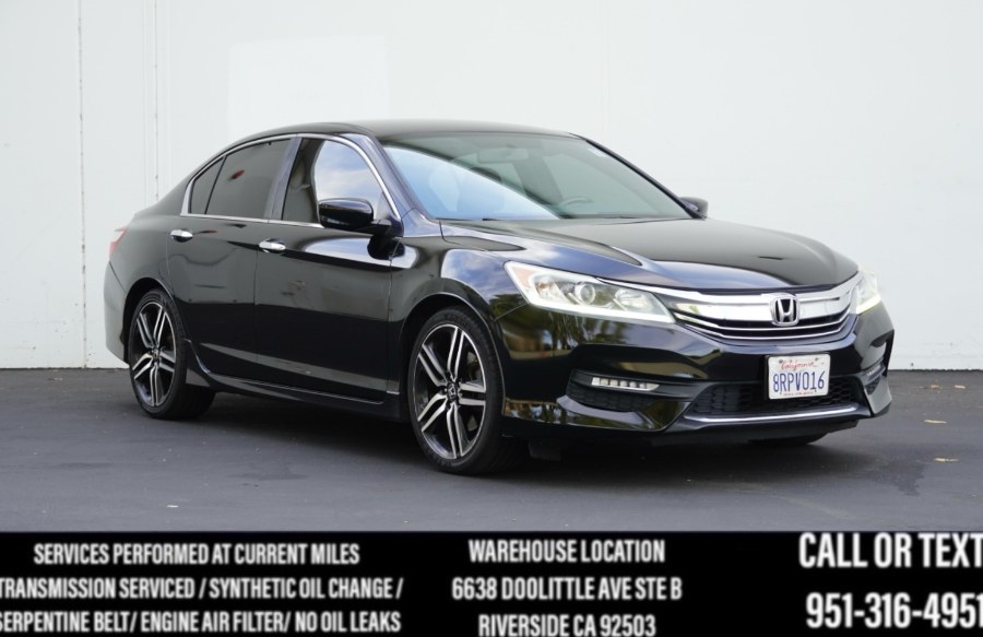 2016 Honda Accord Sedan Sport 4dr I4 Sport, available for sale in Riverside, California | Big Timin Motors LLC. Riverside, California 2016 Honda Accord Sedan Sport 4dr I4 Sport, available for sale in Riverside, California | Big Timin Motors LLC. Riverside, California