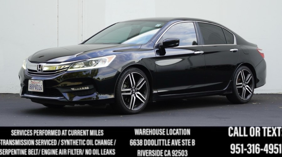 2016 Honda Accord Sedan Sport 4dr I4 Sport, available for sale in Riverside, California | Big Timin Motors LLC. Riverside, California 2016 Honda Accord Sedan Sport 4dr I4 Sport, available for sale in Riverside, California | Big Timin Motors LLC. Riverside, California