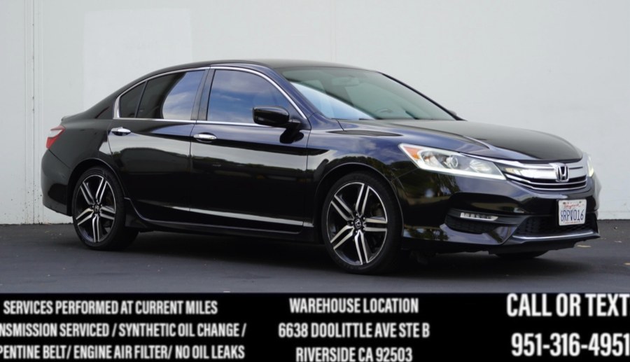 2016 Honda Accord Sedan Sport 4dr I4 Sport, available for sale in Riverside, California | Big Timin Motors LLC. Riverside, California 2016 Honda Accord Sedan Sport 4dr I4 Sport, available for sale in Riverside, California | Big Timin Motors LLC. Riverside, California
