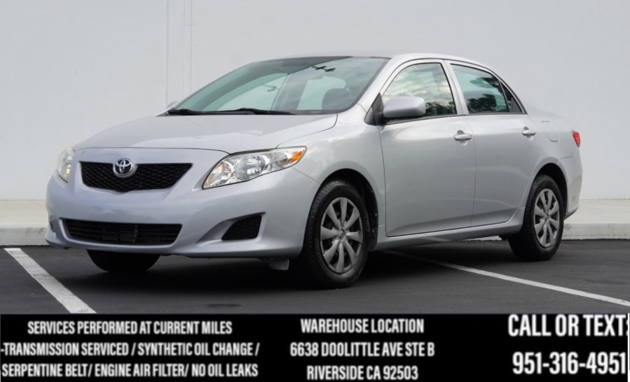 2010 Toyota Corolla LE 4dr Sdn Auto (APPLE CAR PLAY) (BLUETOOTH), available for sale in Riverside, California | Big Timin Motors LLC. Riverside, California 2010 Toyota Corolla LE 4dr Sdn Auto (APPLE CAR PLAY) (BLUETOOTH), available for sale in Riverside, California | Big Timin Motors LLC. Riverside, California