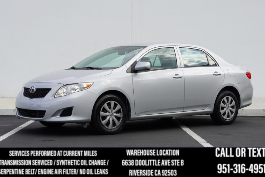 2010 Toyota Corolla LE 4dr Sdn Auto (APPLE CAR PLAY) (BLUETOOTH), available for sale in Riverside, California | Big Timin Motors LLC. Riverside, California 2010 Toyota Corolla LE 4dr Sdn Auto (APPLE CAR PLAY) (BLUETOOTH), available for sale in Riverside, California | Big Timin Motors LLC. Riverside, California