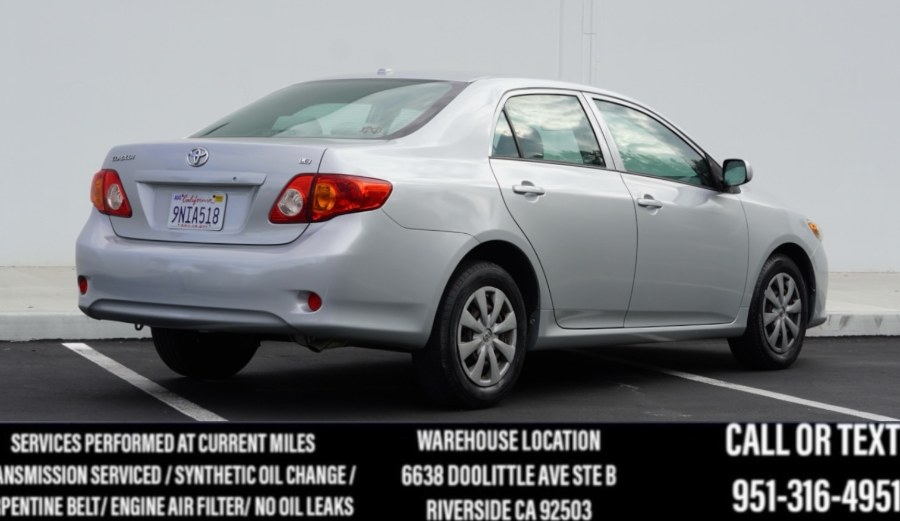 2010 Toyota Corolla LE 4dr Sdn Auto (APPLE CAR PLAY) (BLUETOOTH), available for sale in Riverside, California | Big Timin Motors LLC. Riverside, California 2010 Toyota Corolla LE 4dr Sdn Auto (APPLE CAR PLAY) (BLUETOOTH), available for sale in Riverside, California | Big Timin Motors LLC. Riverside, California