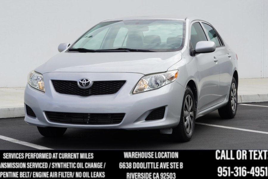 2010 Toyota Corolla LE 4dr Sdn Auto (APPLE CAR PLAY) (BLUETOOTH), available for sale in Riverside, California | Big Timin Motors LLC. Riverside, California 2010 Toyota Corolla LE 4dr Sdn Auto (APPLE CAR PLAY) (BLUETOOTH), available for sale in Riverside, California | Big Timin Motors LLC. Riverside, California