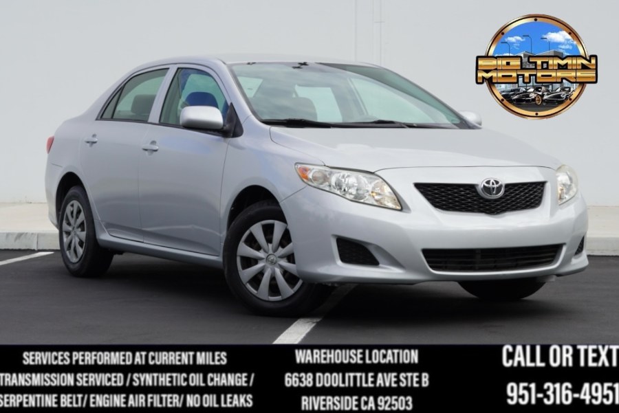 2010 Toyota Corolla LE 4dr Sdn Auto (APPLE CAR PLAY) (BLUETOOTH), available for sale in Riverside, California | Big Timin Motors LLC. Riverside, California 2010 Toyota Corolla LE 4dr Sdn Auto (APPLE CAR PLAY) (BLUETOOTH), available for sale in Riverside, California | Big Timin Motors LLC. Riverside, California