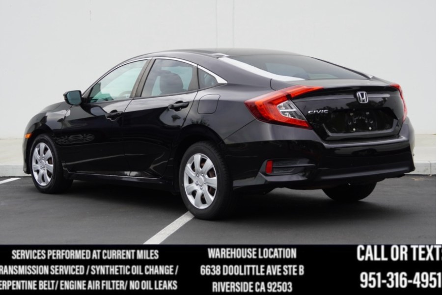 2016 Honda Civic Sedan LX 4dr LX, available for sale in Riverside, California | Big Timin Motors LLC. Riverside, California 2016 Honda Civic Sedan LX 4dr LX, available for sale in Riverside, California | Big Timin Motors LLC. Riverside, California