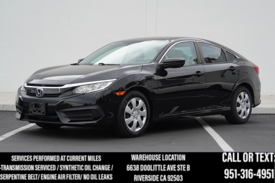 2016 Honda Civic Sedan LX 4dr LX, available for sale in Riverside, California | Big Timin Motors LLC. Riverside, California 2016 Honda Civic Sedan LX 4dr LX, available for sale in Riverside, California | Big Timin Motors LLC. Riverside, California