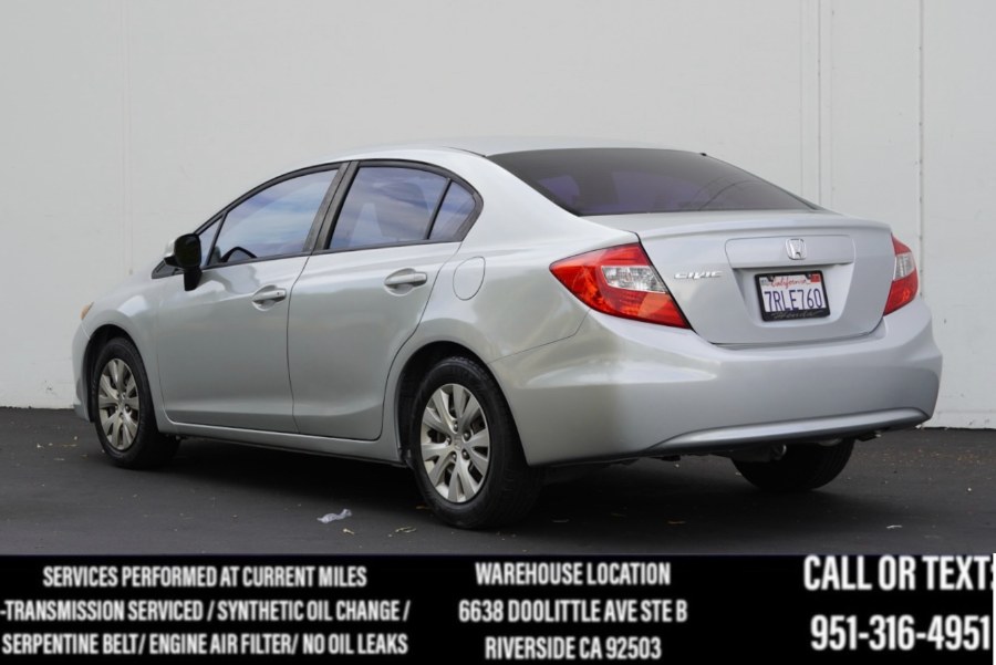 2012 Honda Civic Sdn LX (ONE OWNER), available for sale in Riverside, California | Big Timin Motors LLC. Riverside, California 2012 Honda Civic Sdn LX (ONE OWNER), available for sale in Riverside, California | Big Timin Motors LLC. Riverside, California