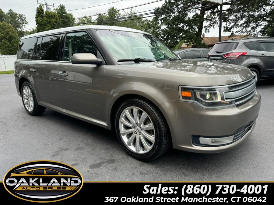 2014 Ford Flex 4dr Limited AWD w/EcoBoost, available for sale in Manchester, Connecticut | Oakland Auto Sales. Manchester, Connecticut 2014 Ford Flex 4dr Limited AWD w/EcoBoost, available for sale in Manchester, Connecticut | Oakland Auto Sales. Manchester, Connecticut