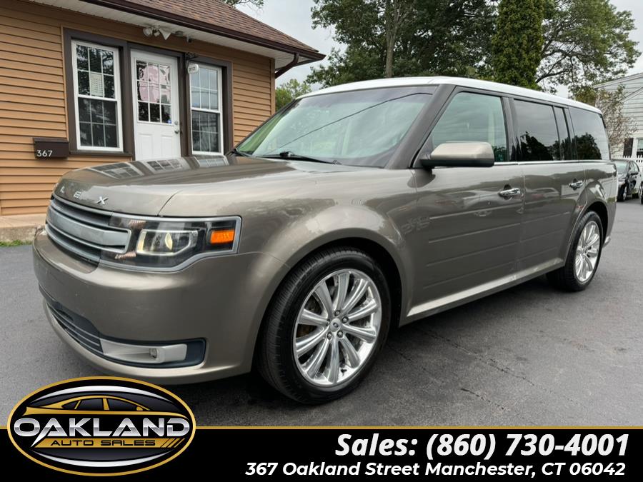 2014 Ford Flex 4dr Limited AWD w/EcoBoost, available for sale in Manchester, Connecticut | Oakland Auto Sales. Manchester, Connecticut 2014 Ford Flex 4dr Limited AWD w/EcoBoost, available for sale in Manchester, Connecticut | Oakland Auto Sales. Manchester, Connecticut