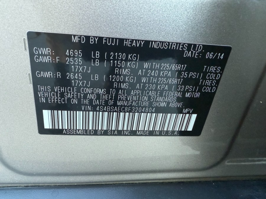 2015 Subaru Outback 4dr Wgn 2.5i Premium PZEV, available for sale in Bristol, Connecticut | Bristol Auto Center LLC. Bristol, Connecticut 2015 Subaru Outback 4dr Wgn 2.5i Premium PZEV, available for sale in Bristol, Connecticut | Bristol Auto Center LLC. Bristol, Connecticut