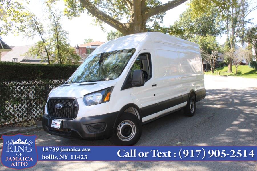 2021 Ford Transit Cargo Van T-350 148" EL Hi Rf 9500 GVWR RWD, available for sale in Hollis, New York | King of Jamaica Auto Inc. Hollis, New York 2021 Ford Transit Cargo Van T-350 148" EL Hi Rf 9500 GVWR RWD, available for sale in Hollis, New York | King of Jamaica Auto Inc. Hollis, New York