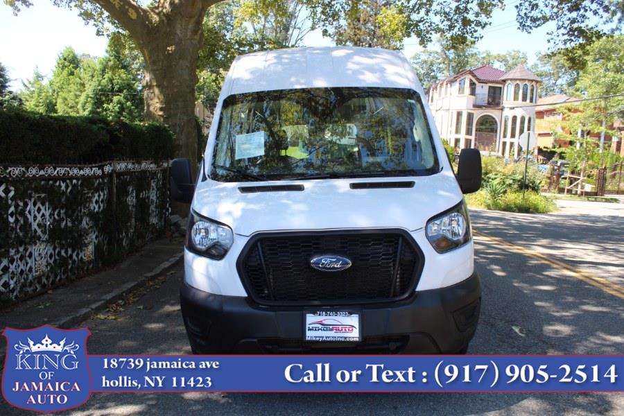 2021 Ford Transit Cargo Van T-350 148" EL Hi Rf 9500 GVWR RWD, available for sale in Hollis, New York | King of Jamaica Auto Inc. Hollis, New York 2021 Ford Transit Cargo Van T-350 148" EL Hi Rf 9500 GVWR RWD, available for sale in Hollis, New York | King of Jamaica Auto Inc. Hollis, New York