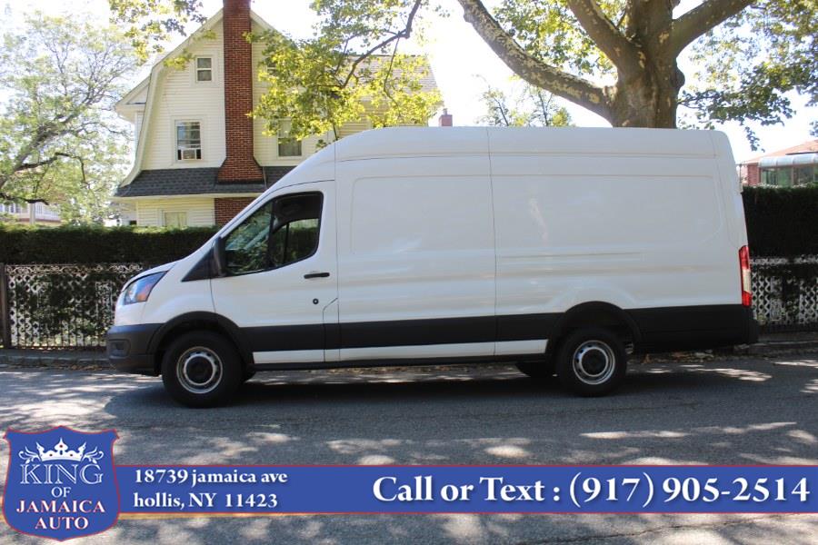 2021 Ford Transit Cargo Van T-350 148" EL Hi Rf 9500 GVWR RWD, available for sale in Hollis, New York | King of Jamaica Auto Inc. Hollis, New York 2021 Ford Transit Cargo Van T-350 148" EL Hi Rf 9500 GVWR RWD, available for sale in Hollis, New York | King of Jamaica Auto Inc. Hollis, New York