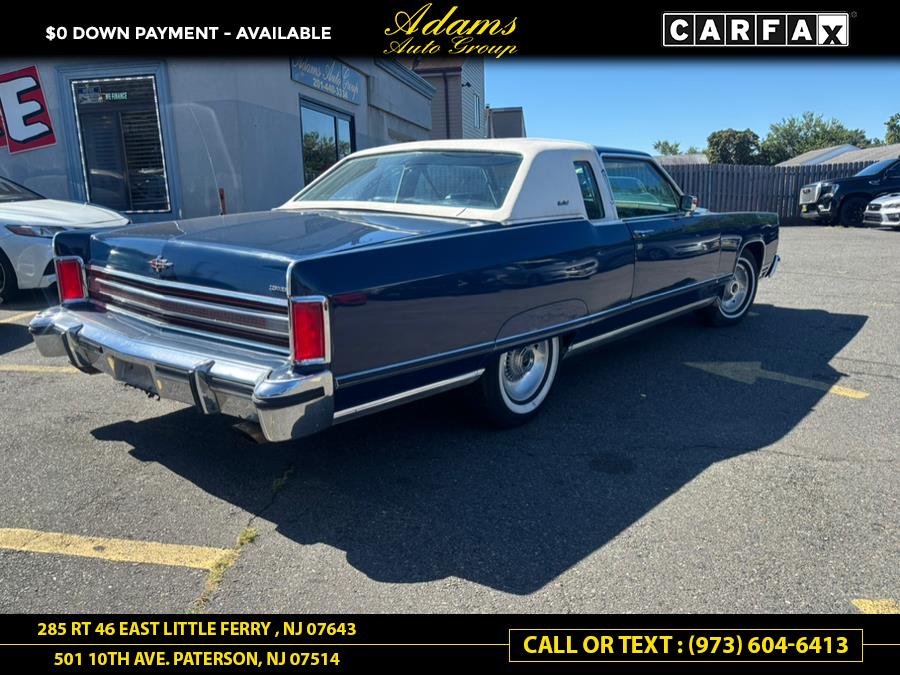 1977 Lincoln Town Car Coupe 460 Cu. Inch Engine, available for sale in Little Ferry , New Jersey | Adams Auto Group . Little Ferry , New Jersey 1977 Lincoln Town Car Coupe 460 Cu. Inch Engine, available for sale in Little Ferry , New Jersey | Adams Auto Group . Little Ferry , New Jersey