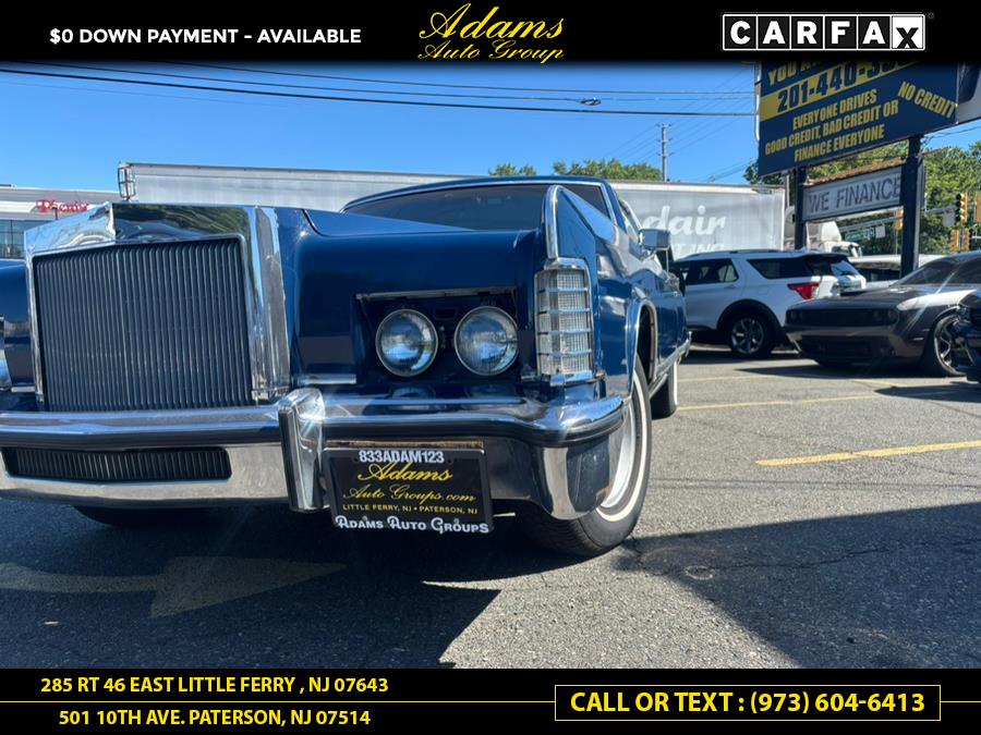 Used 1977 Lincoln Town Car in Paterson, New Jersey | Adams Auto Group. Paterson, New Jersey