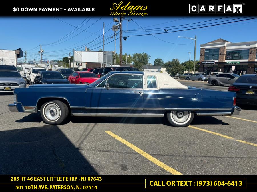 1977 Lincoln Town Car Coupe 460 Cu. Inch Engine, available for sale in Little Ferry , New Jersey | Adams Auto Group . Little Ferry , New Jersey 1977 Lincoln Town Car Coupe 460 Cu. Inch Engine, available for sale in Little Ferry , New Jersey | Adams Auto Group . Little Ferry , New Jersey