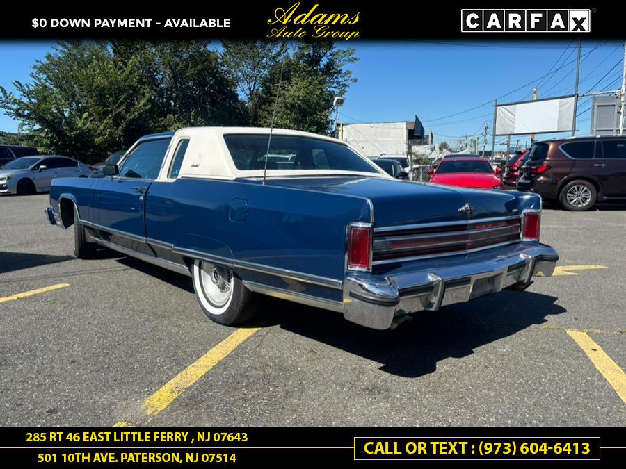 1977 Lincoln Town Car Coupe 460 Cu. Inch Engine, available for sale in Little Ferry , New Jersey | Adams Auto Group . Little Ferry , New Jersey 1977 Lincoln Town Car Coupe 460 Cu. Inch Engine, available for sale in Little Ferry , New Jersey | Adams Auto Group . Little Ferry , New Jersey