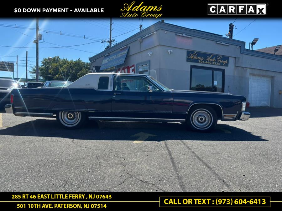 1977 Lincoln Town Car Coupe 460 Cu. Inch Engine, available for sale in Little Ferry , New Jersey | Adams Auto Group . Little Ferry , New Jersey 1977 Lincoln Town Car Coupe 460 Cu. Inch Engine, available for sale in Little Ferry , New Jersey | Adams Auto Group . Little Ferry , New Jersey