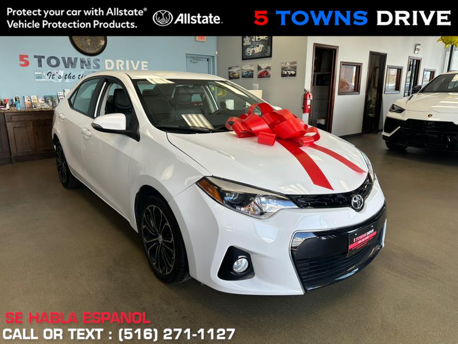 2014 Toyota Corolla 4dr Sdn CVT S Plus (Natl), available for sale in Inwood, New York | 5 Towns Drive. Inwood, New York 2014 Toyota Corolla 4dr Sdn CVT S Plus (Natl), available for sale in Inwood, New York | 5 Towns Drive. Inwood, New York