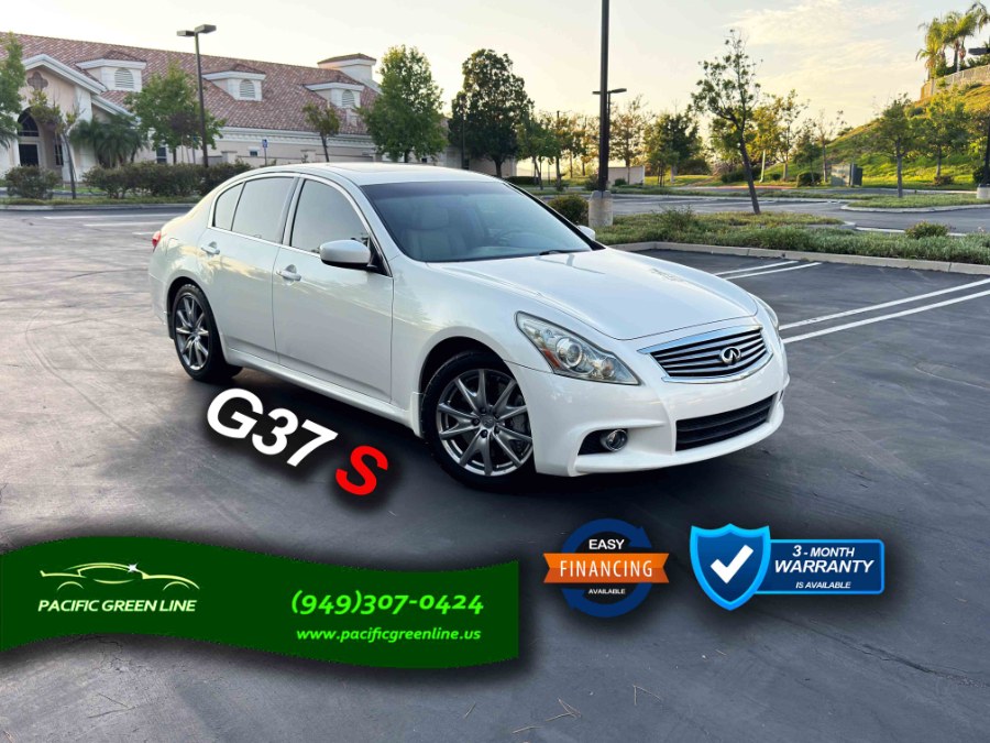 2012 Infiniti G37 Sedan 4dr Sport 6MT RWD, available for sale in Lake Forest, California | Pacific Green Line. Lake Forest, California 2012 Infiniti G37 Sedan 4dr Sport 6MT RWD, available for sale in Lake Forest, California | Pacific Green Line. Lake Forest, California