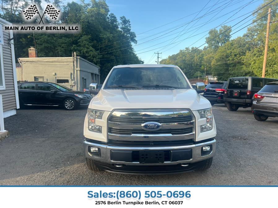 2016 Ford F-150 4WD SuperCrew 145" Lariat, available for sale in Berlin, Connecticut | Main Auto of Berlin. Berlin, Connecticut 2016 Ford F-150 4WD SuperCrew 145" Lariat, available for sale in Berlin, Connecticut | Main Auto of Berlin. Berlin, Connecticut
