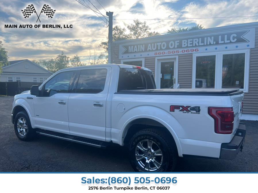 2016 Ford F-150 4WD SuperCrew 145" Lariat, available for sale in Berlin, Connecticut | Main Auto of Berlin. Berlin, Connecticut 2016 Ford F-150 4WD SuperCrew 145" Lariat, available for sale in Berlin, Connecticut | Main Auto of Berlin. Berlin, Connecticut