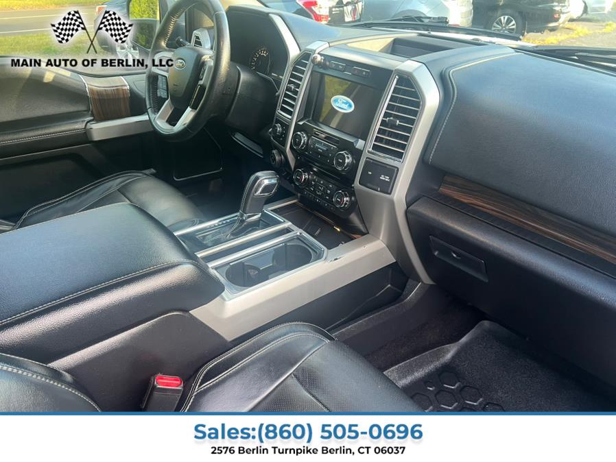 2016 Ford F-150 4WD SuperCrew 145" Lariat, available for sale in Berlin, Connecticut | Main Auto of Berlin. Berlin, Connecticut 2016 Ford F-150 4WD SuperCrew 145" Lariat, available for sale in Berlin, Connecticut | Main Auto of Berlin. Berlin, Connecticut