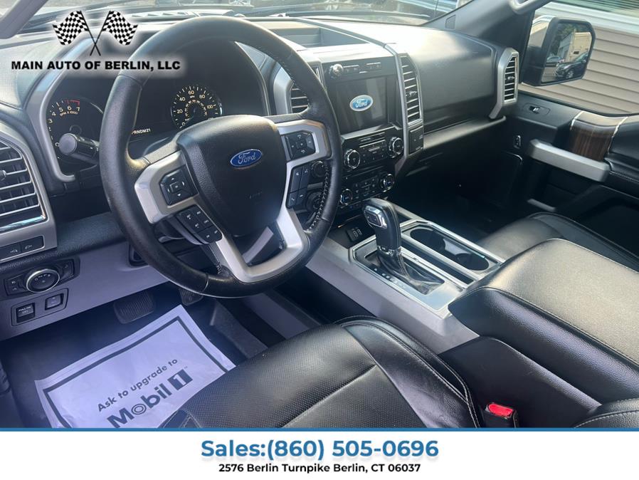 2016 Ford F-150 4WD SuperCrew 145" Lariat, available for sale in Berlin, Connecticut | Main Auto of Berlin. Berlin, Connecticut 2016 Ford F-150 4WD SuperCrew 145" Lariat, available for sale in Berlin, Connecticut | Main Auto of Berlin. Berlin, Connecticut