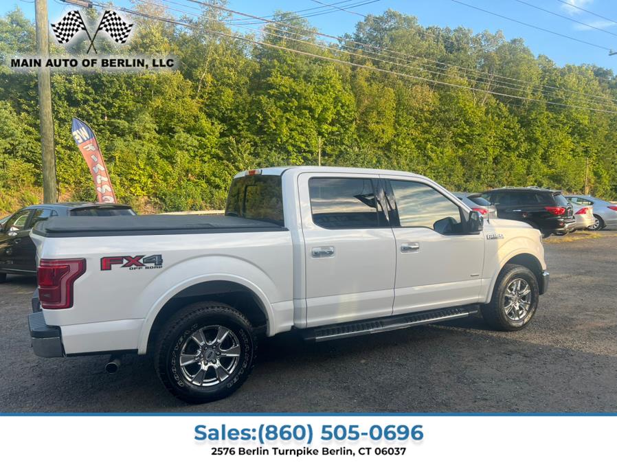 2016 Ford F-150 4WD SuperCrew 145" Lariat, available for sale in Berlin, Connecticut | Main Auto of Berlin. Berlin, Connecticut 2016 Ford F-150 4WD SuperCrew 145" Lariat, available for sale in Berlin, Connecticut | Main Auto of Berlin. Berlin, Connecticut