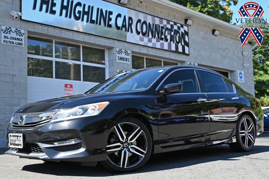 2017 Honda Accord Sedan Sport CVT, available for sale in Waterbury, Connecticut | Highline Car Connection. Waterbury, Connecticut