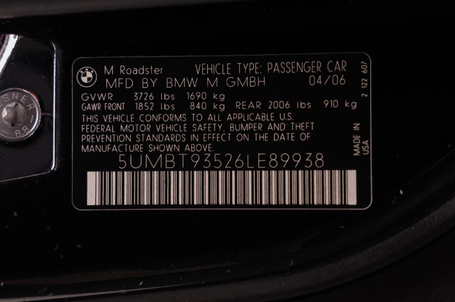 2006 BMW Z4 M 2dr Roadster, available for sale in North Salem, New York | Meccanic Shop North Inc. North Salem, New York 2006 BMW Z4 M 2dr Roadster, available for sale in North Salem, New York | Meccanic Shop North Inc. North Salem, New York